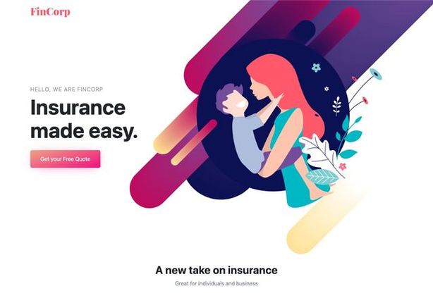 Jasa bikin website insurance